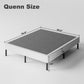 Legs Included QFTIME 14" Metal Queen Box Spring, Sturdy Mattress Foundation, Easy Assembly