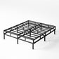 Legs Included QFTIME 14" Metal Queen Box Spring, Sturdy Mattress Foundation, Easy Assembly