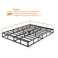 QFTIME 9" Metal Queen Box Spring, Mattress Foundation, Heavy-Duty, Easy Assembly