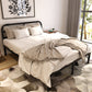 14" Metal Platform Bed Frame with Headboard, Queen